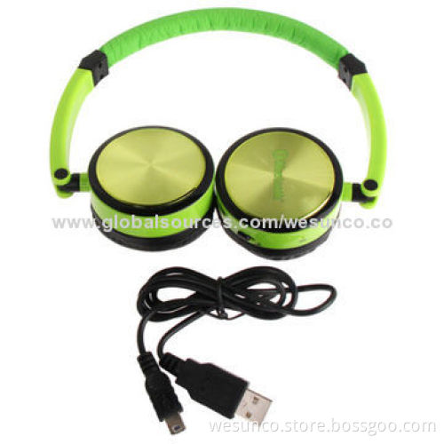 New Wireless Bluetooth Headset with CD-Grain for Mobile, iPhone, iPad and MP3/4 Players, Weighs 80g